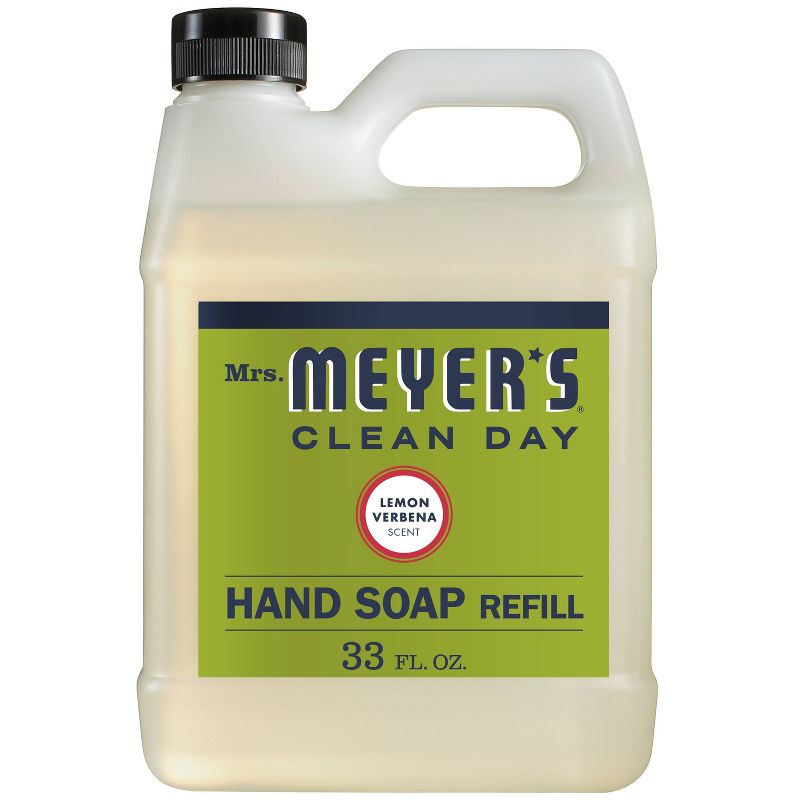 Mrs. Meyer's Lemon Verbena Liquid Hand Soap Refill - 33 fl oz