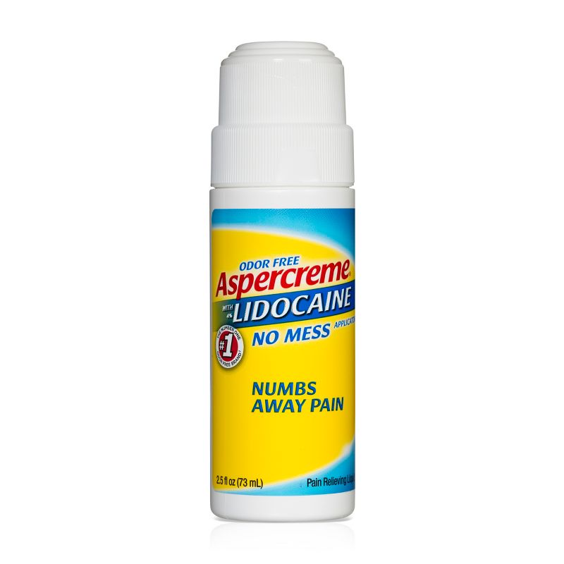 Aspercreme Lidocaine with No Mess Applicator - 2.5oz.