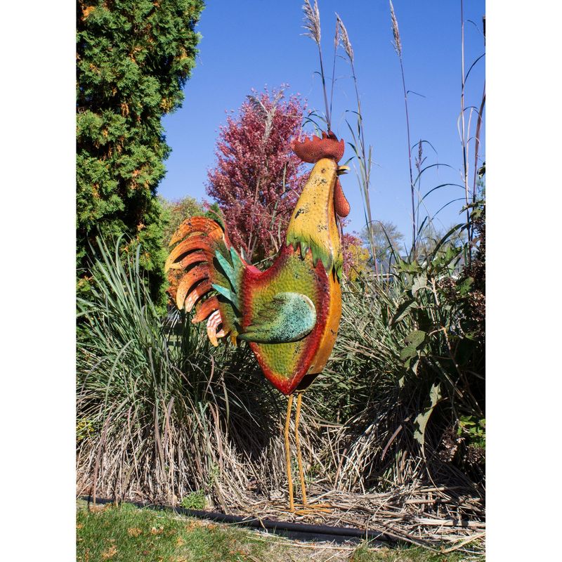 63"H Metal Outdoor Sculpture - Backyard Expressions