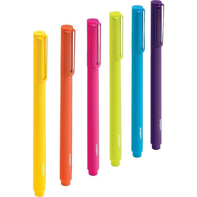 Poppin Assorted Signature Ballpoints - Set of 6 100067