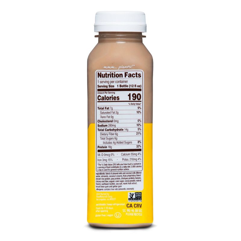 Koia Chocolate Banana Plant Powered Nutrition Shake - 12 fl oz