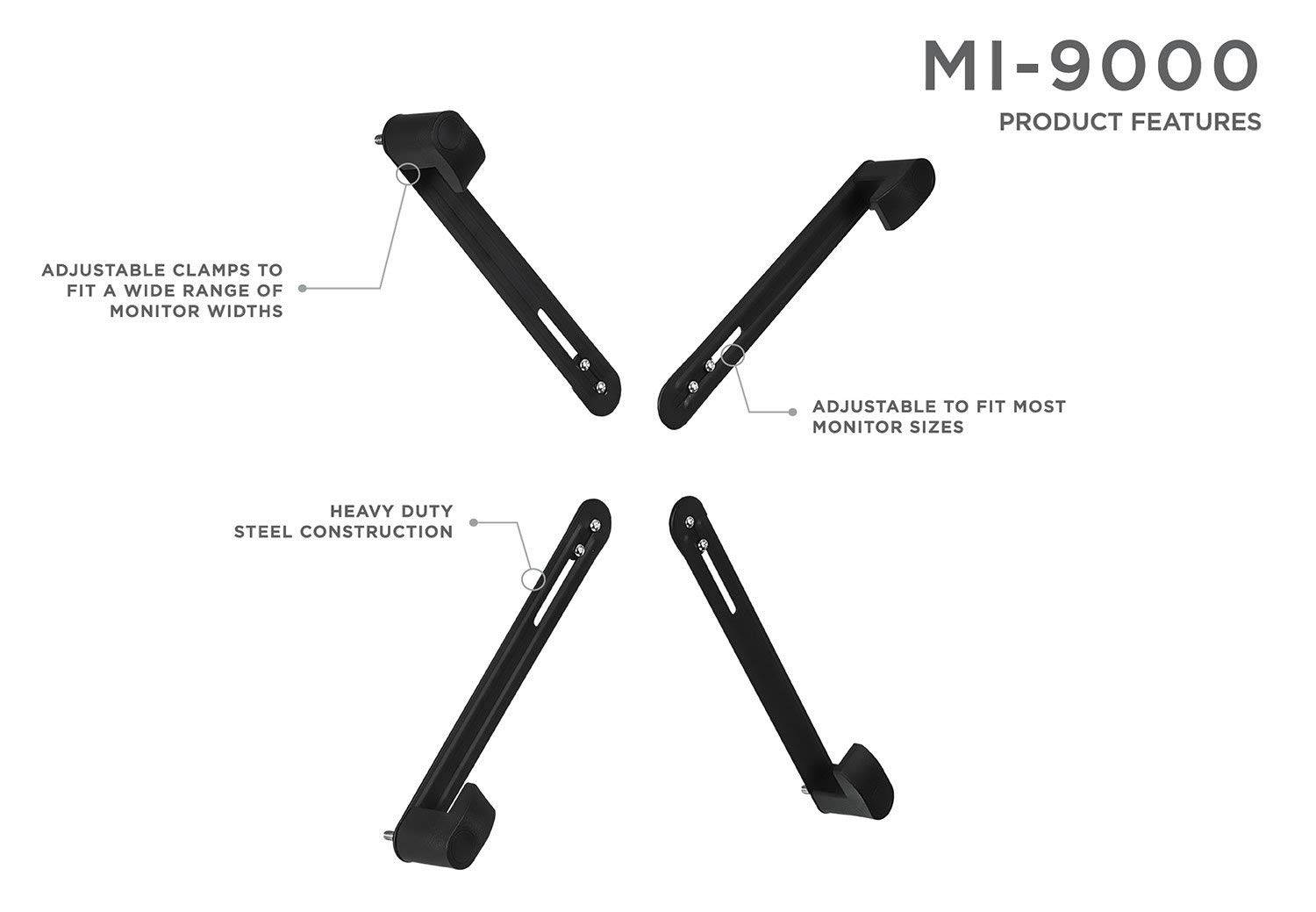 Mount It! VESA Adapter Mount for 13-30 inch | Non VESA Computer Monitors | For VESA Patterns 100x100mm