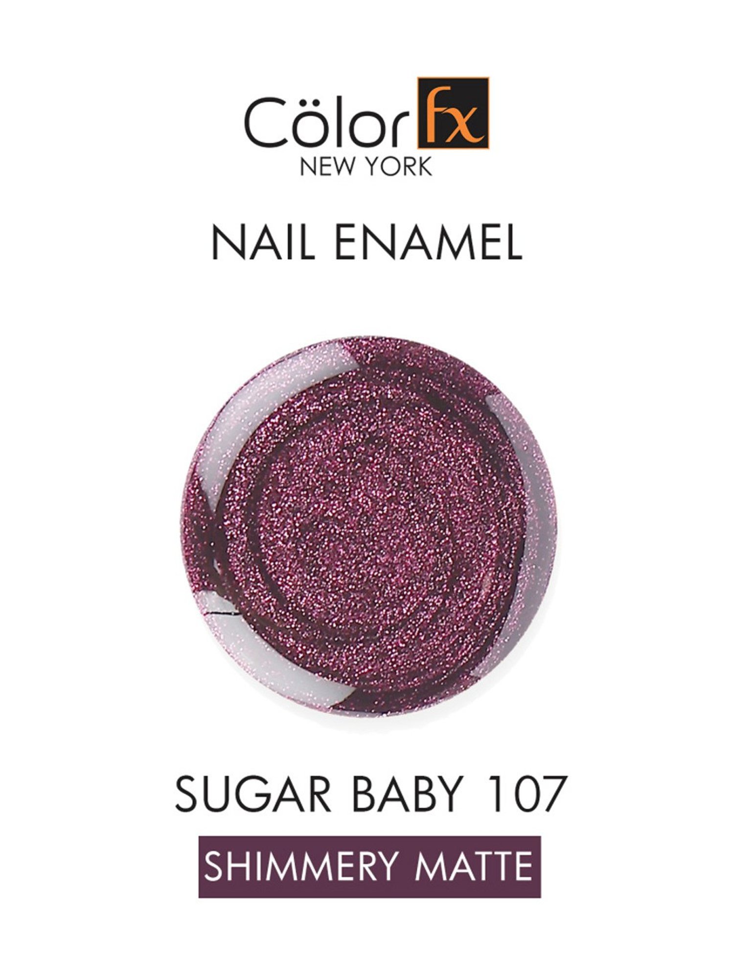 Color Fx Sugar Baby Wedding Collection Nail Enamel Shade 107 - 10 ml