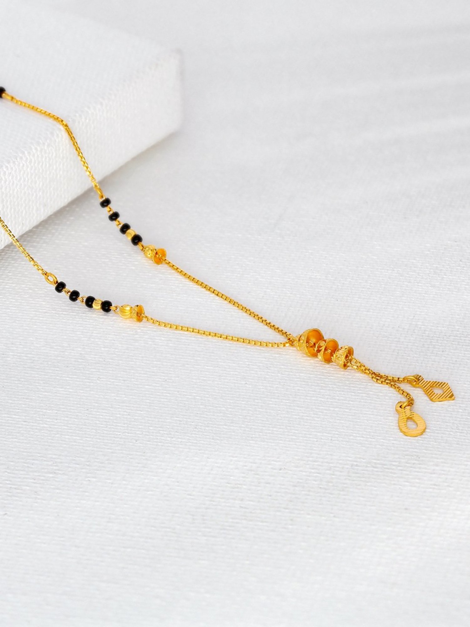 P.N.Gadgil Jewellers Gold Blessed Couple Mangalsutra For Women