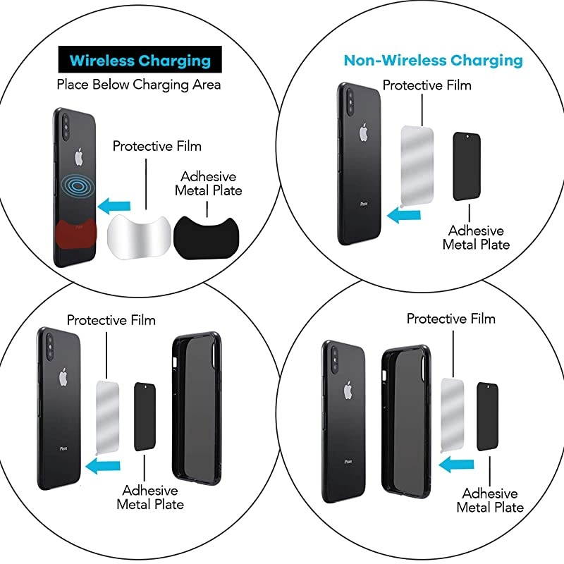 Car Phone Mount with Adjustable Arm Universal Dashboard Windshield Cell Phone Holder for Car Dash Strong Gel Suction Compatible with iPhone 11 11pro Xs XS Max XR 8 7 Samsung S10 S9 S8 S7