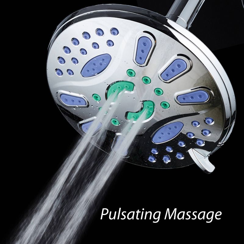 4' Shower Head and Cord Set Silver - Home Details