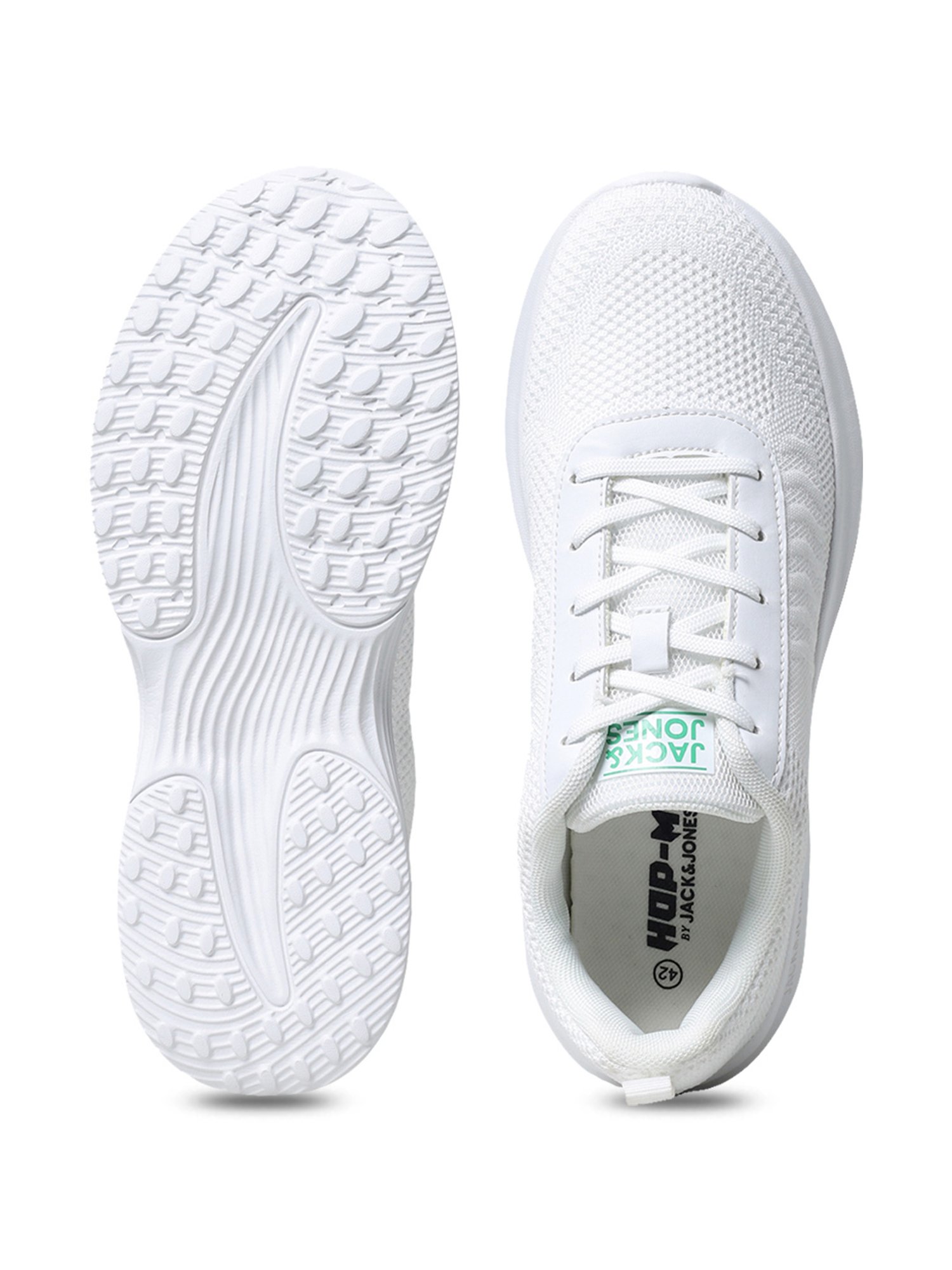 Jack & Jones Men's JFWA22 ALBERT White Casual Sneakers