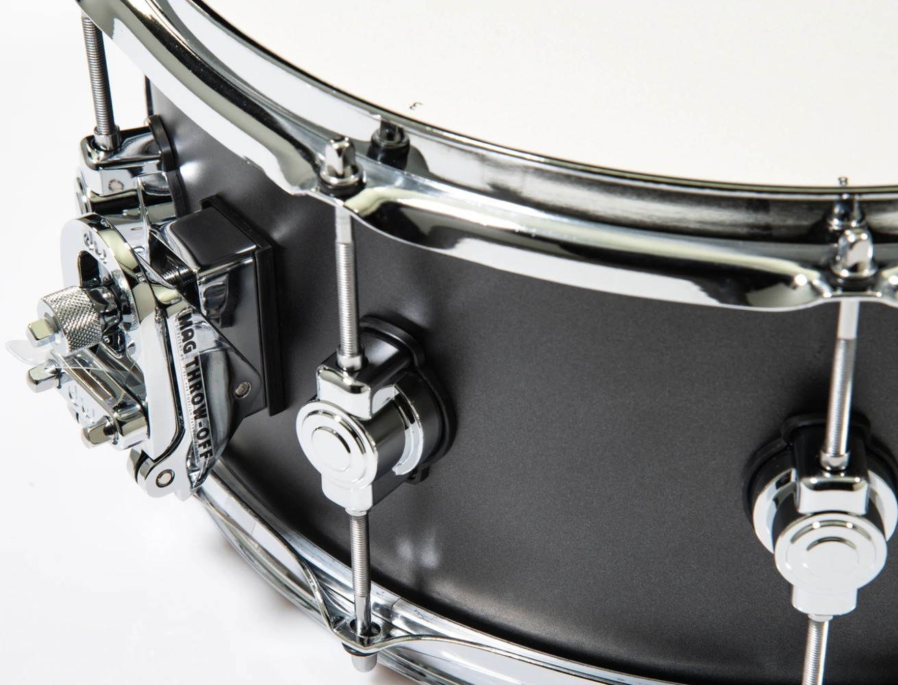 DW Design Series 6.5x14 Snare - Iron Satin Metallic