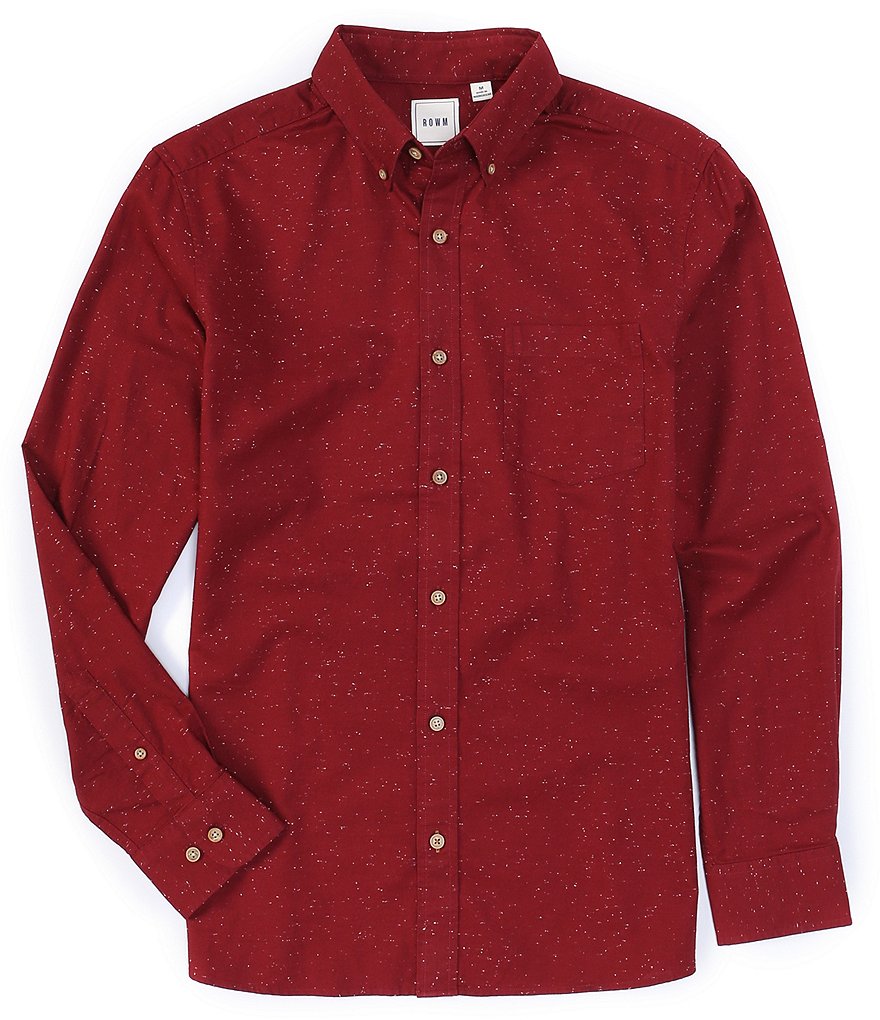 Rowm Long Sleeve Solid Sportshirt