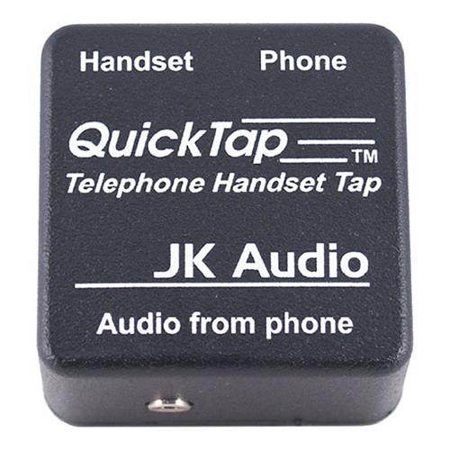 Jk Audio QuickTap Telephone Handset Audio Interface #QT