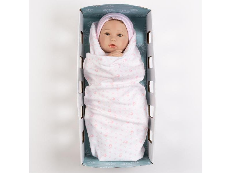 Paradise Galleries Realistic Newborn Doll - Forever Yours Treasure, 7-Piece Reborn Doll Gift Set with Magnetic Pacifier