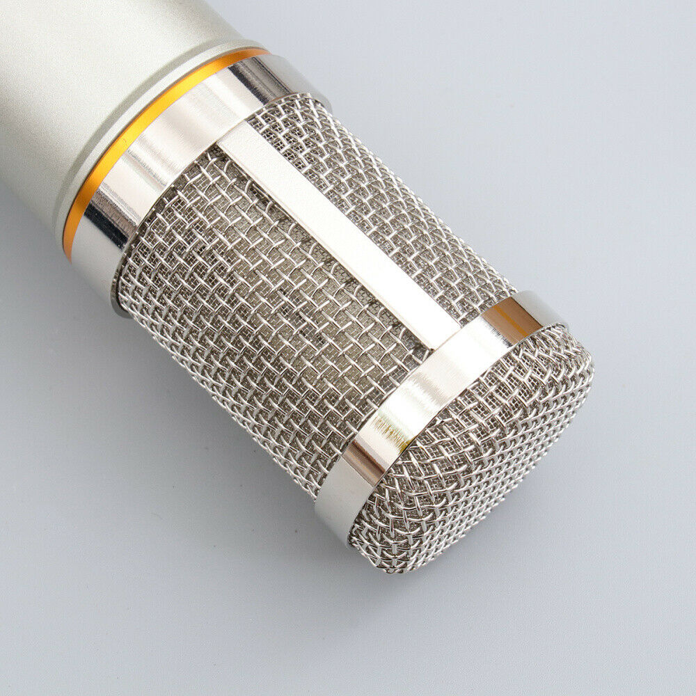 gold--BM800 Professional Suspension Microphone Kit Studio Live Stream Broadcasting Recording Condenser Microphone Set