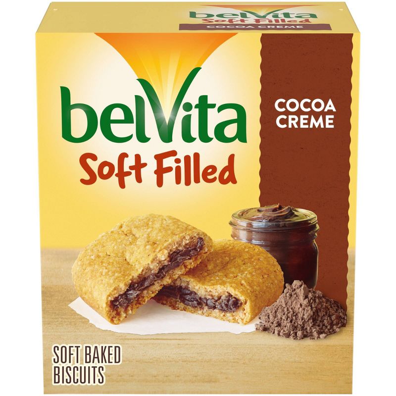 belVita Soft Baked Filled Chocolate Breakfast Bars - 5ct