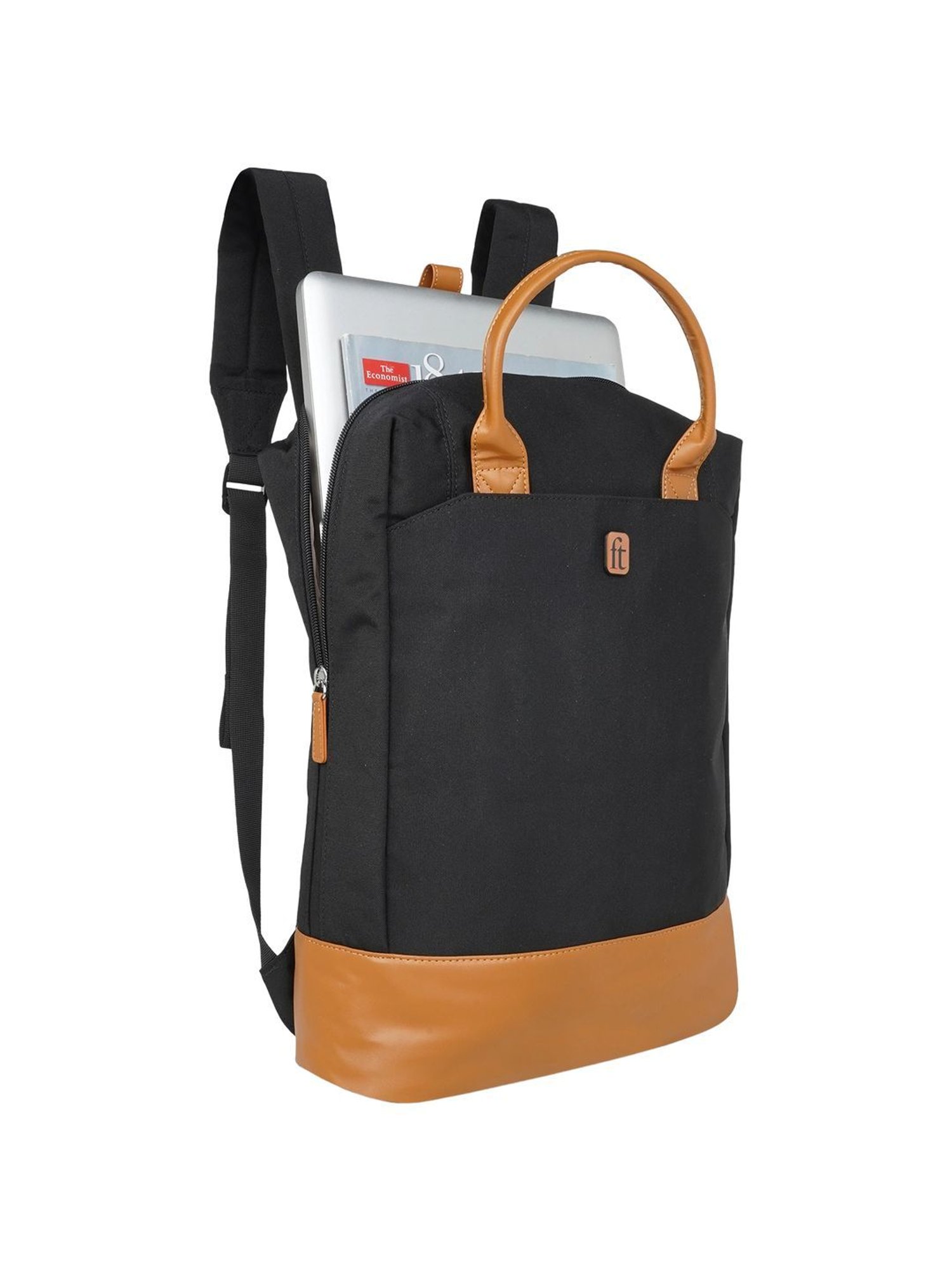Frequent Traveller Dapper Black Small Laptop Backpack