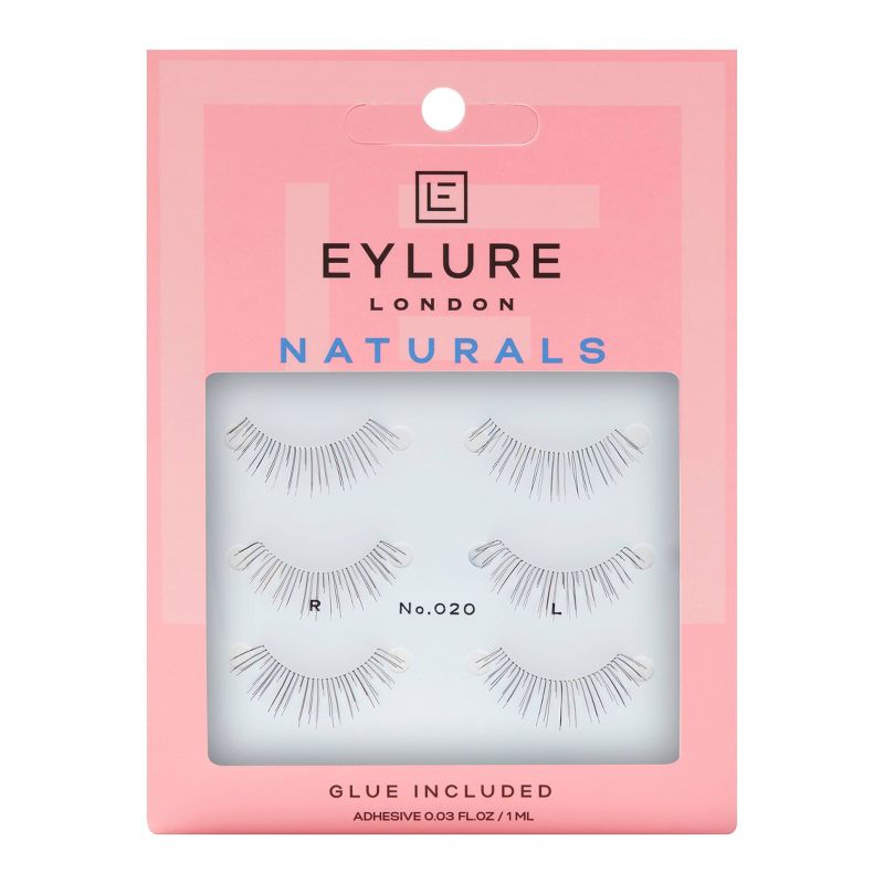 Eylure False Eyelashes Naturals No. 020 - 3pr