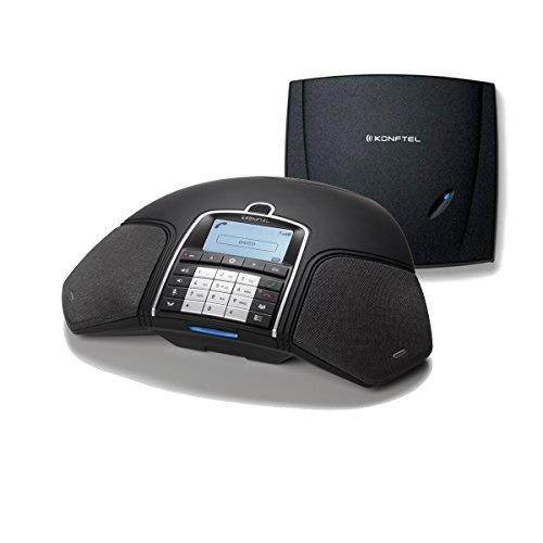 konftel 300wx premium wireless voip hd dect audio conference speaker phone call recorder music player w/ base station