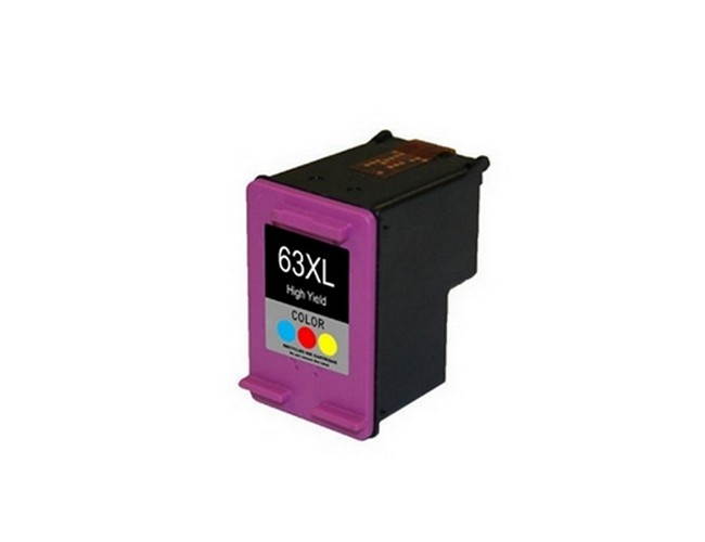 SuppliesMAX Replacement for HP DeskJet 1110/2130/3630/3639/Envy 4511/4528/OJ-3830/4650/ 5220/ 5272 Color High Yield Inkjet (480 Page Yield) (NO. 63XL) (F6U63AN) (F6U67AN)