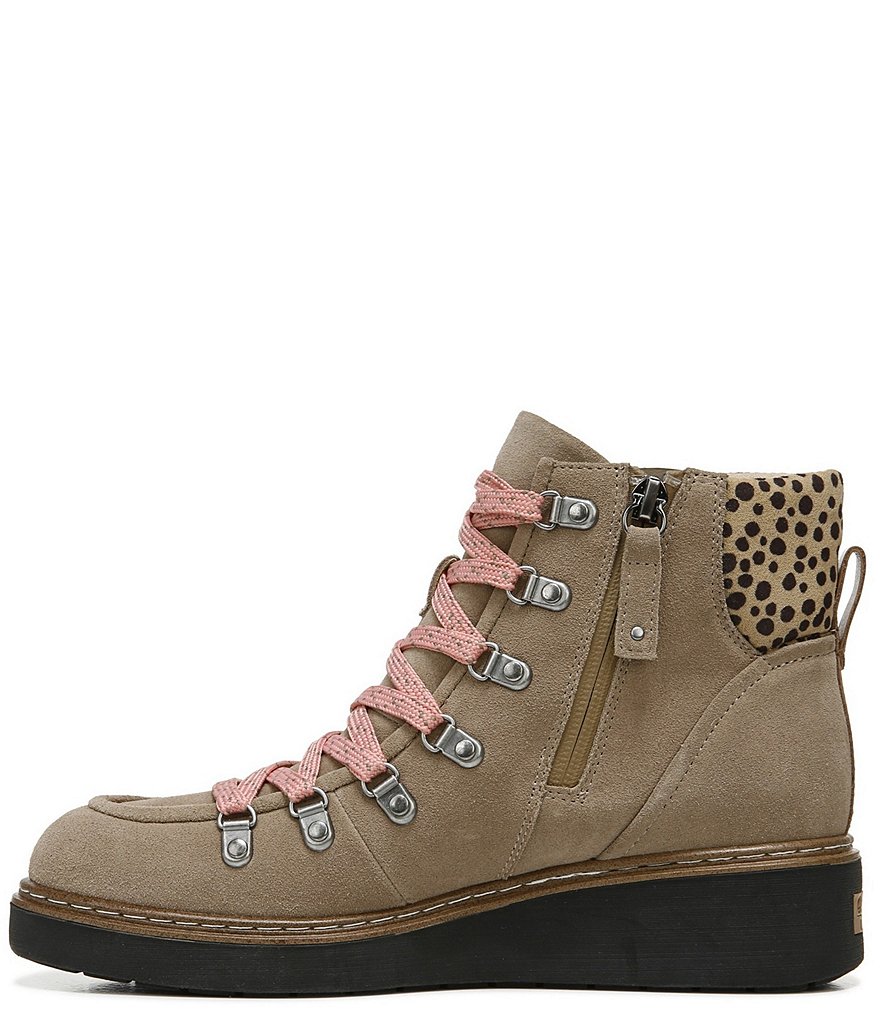 Original Collection by Dr. Scholl's Road Trip Waterproof Suede Cheetah Accent Hiker Booties