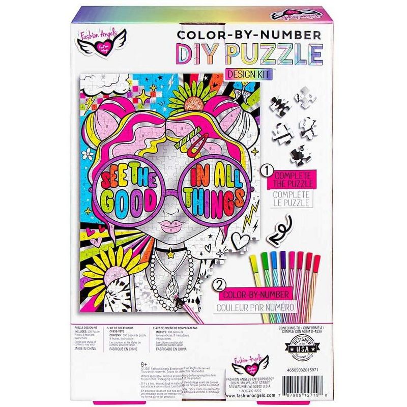 Fashion Angels Fashion Angels See The Good Coloring Puzzle