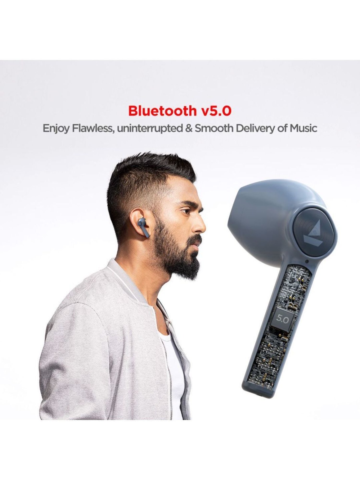 Boat Airdopes 138 In Ear Bluetooth Earbuds with 12 Hrs Nonstop Music (Steel Blue, True Wireless)