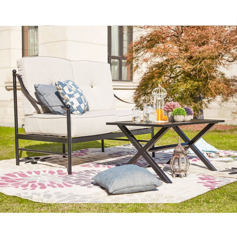 2pc Loveseat Patio Seating Set - Patio Festival