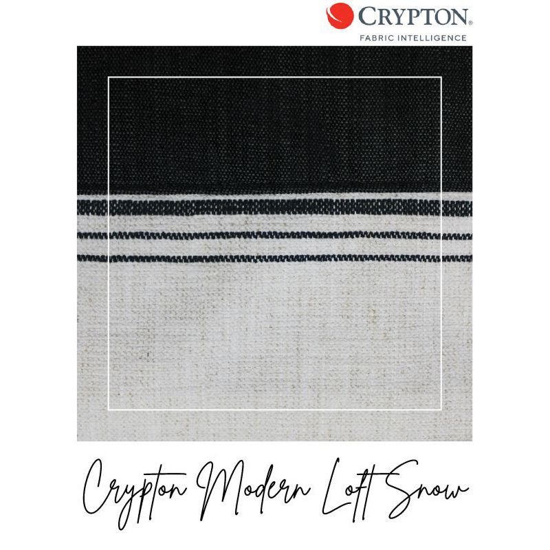 THE STAIR BARRIER 42 to 52 Inch Banister to Banister Portable Fabric Baby Kids Pet Safety Gate for Children, Dogs, and Cats, Crypton Snow