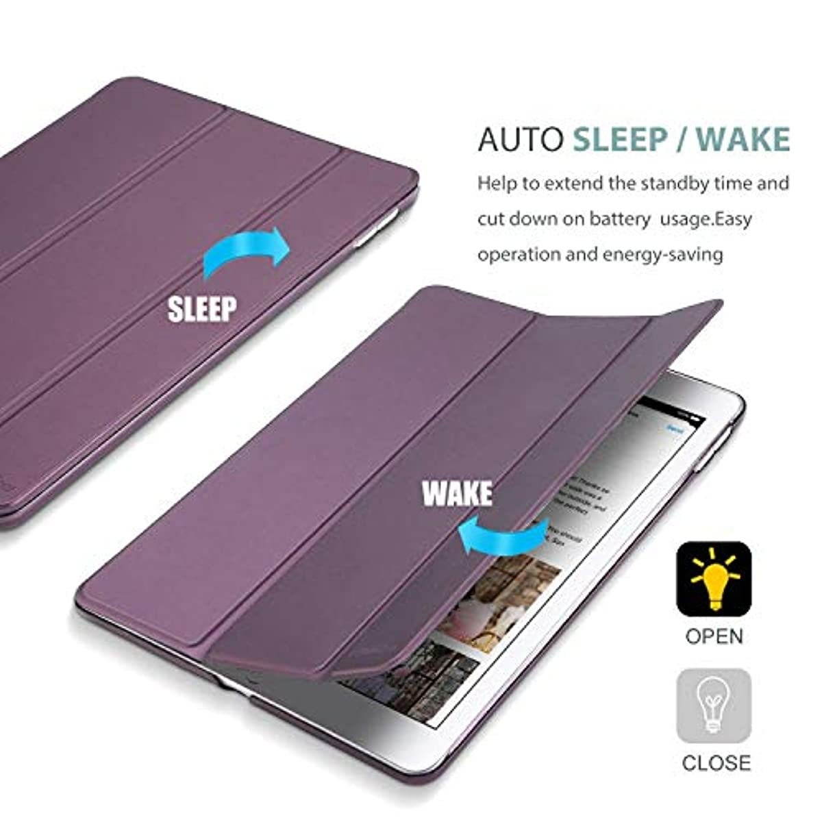 ProCase iPad 2 3 4 Case (Old Model) Bundle with Pencil Holder Sticker for Apple Pencil 1st and 2nd Gen