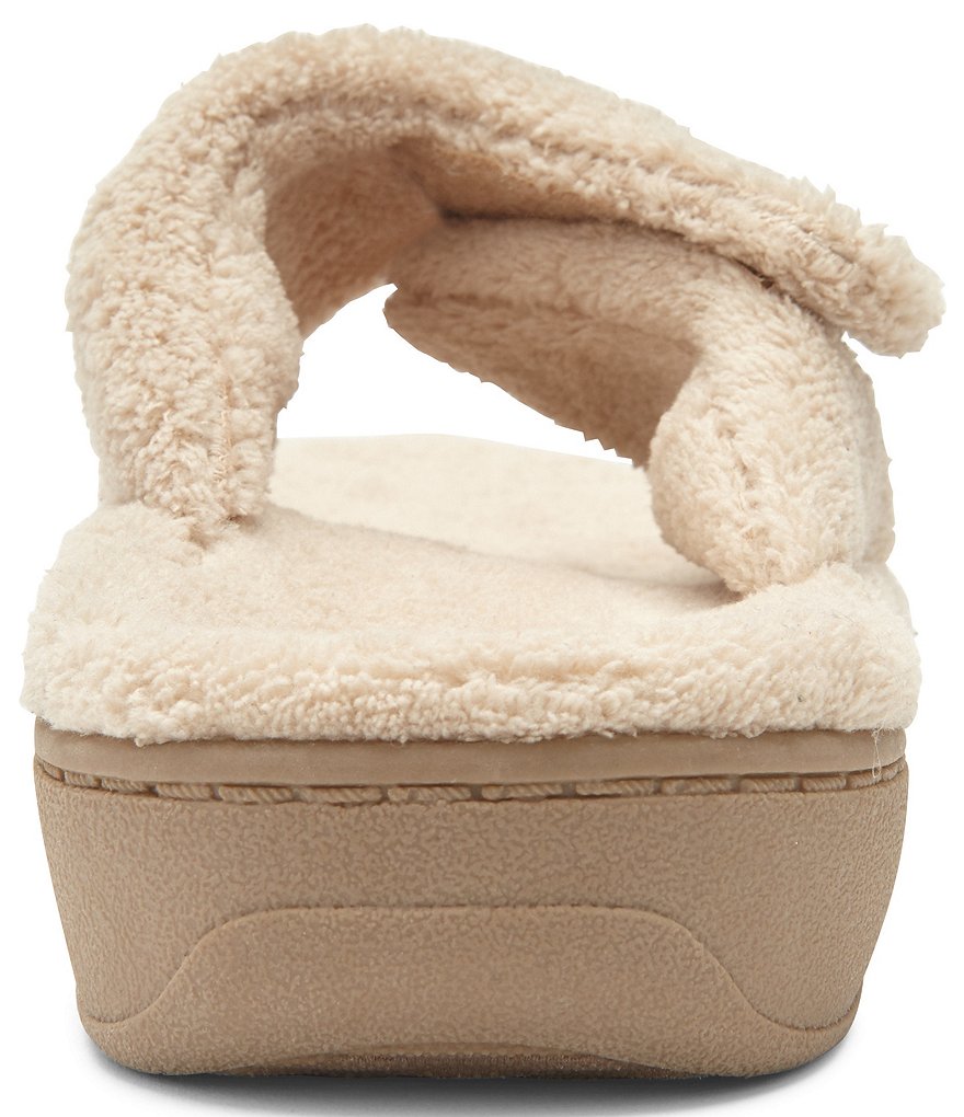 Cabernet Microfiber Terry Slippers