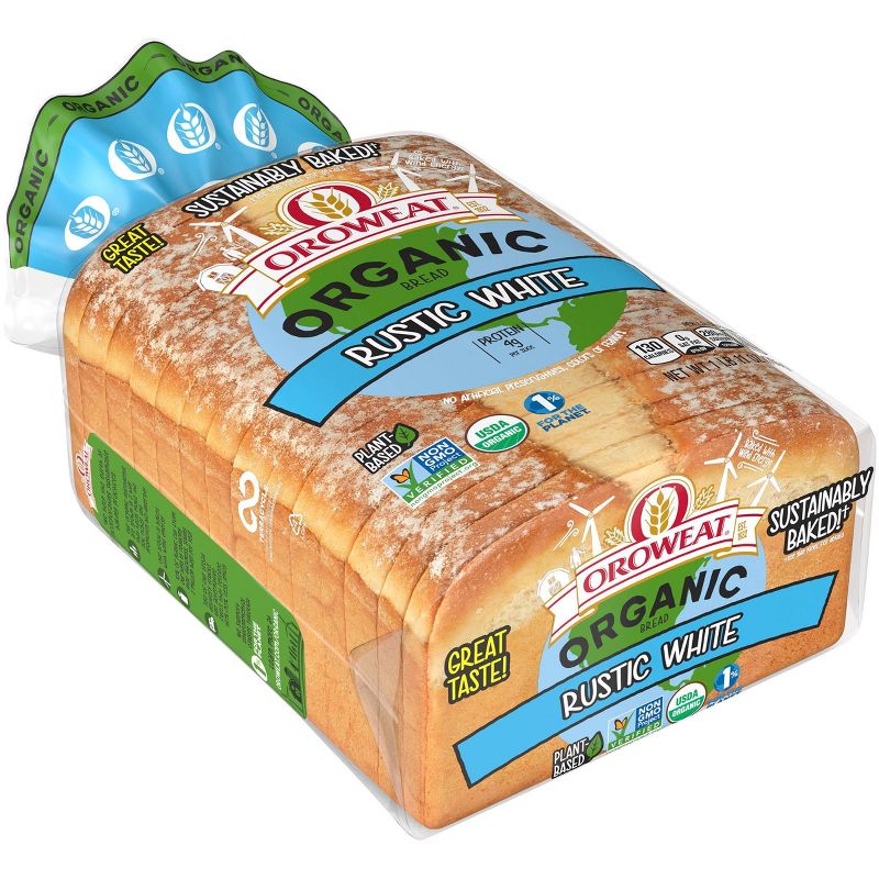Oroweat Organic Rustic White Bread - 27oz