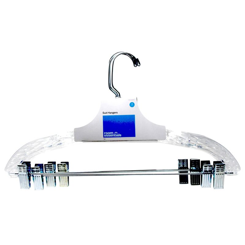 4pk Crystal Suit Hangers - Room Essentials™