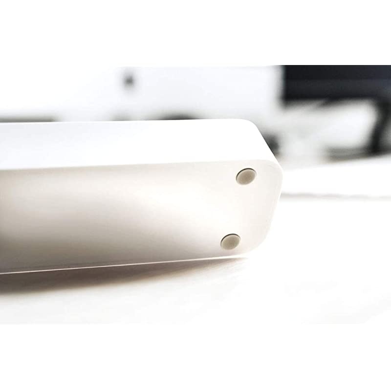 Surge Protector 3 USB Ports 3Outlets 15A Overload Protection 4ft Power Cord Work from Home UL and FCC Certified White