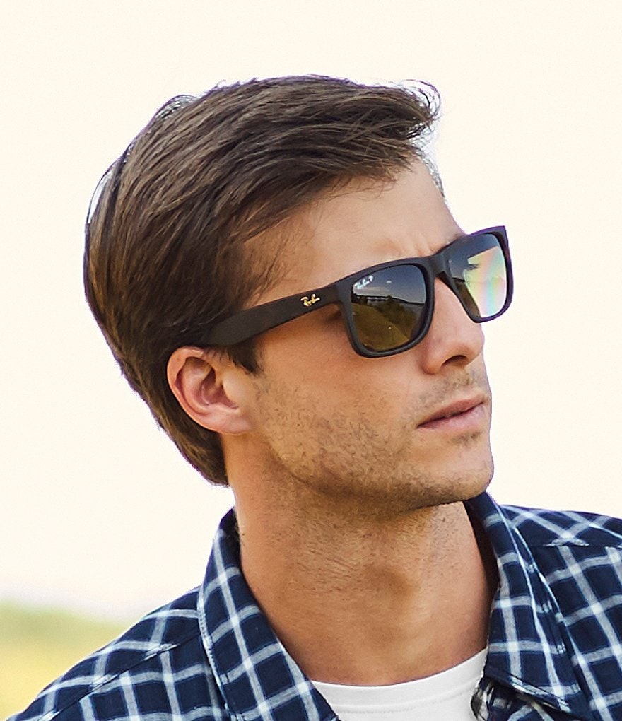 Ray-Ban Justin Polarized Square Sunglasses