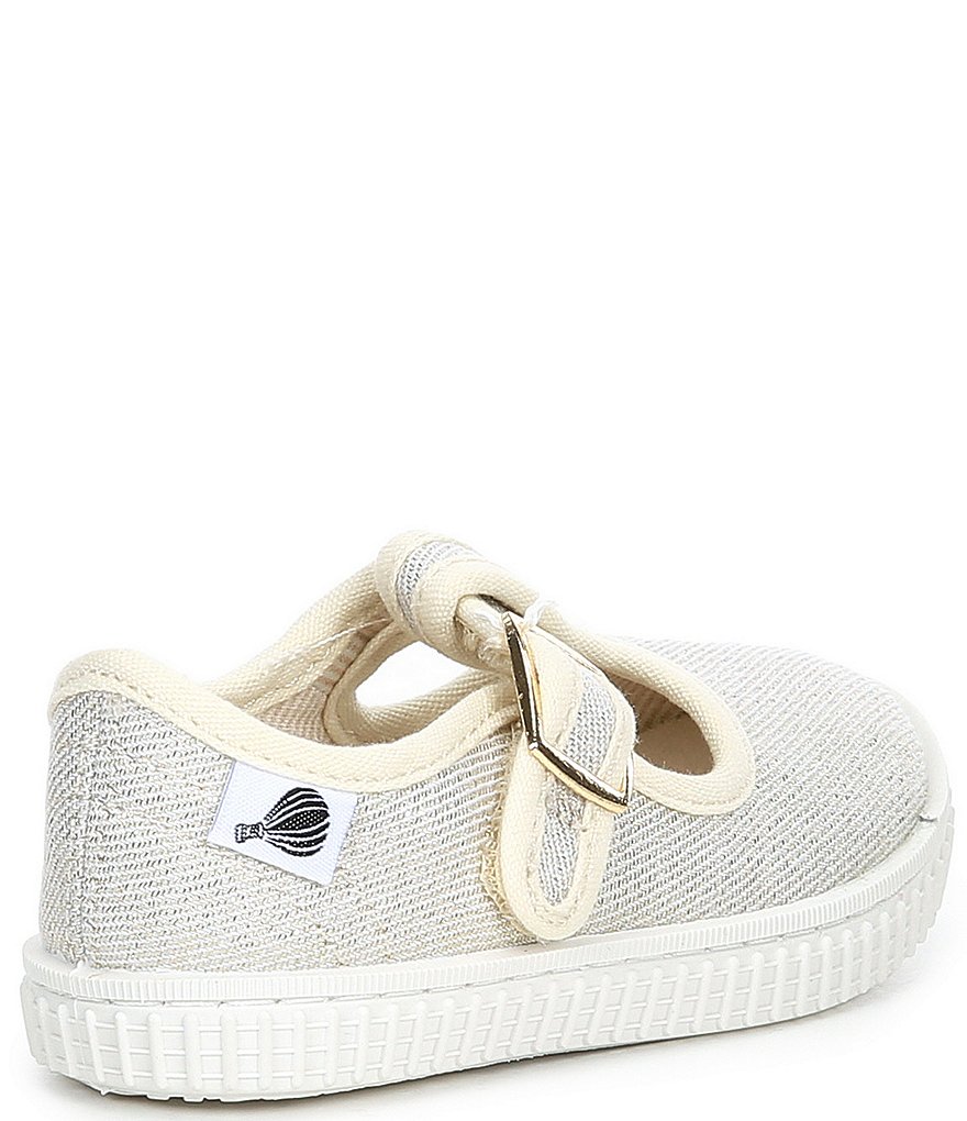 Copper Key Adventure Wear Girl's Bestee-A Washable Canvas T-Strap Sneakers (Infant)