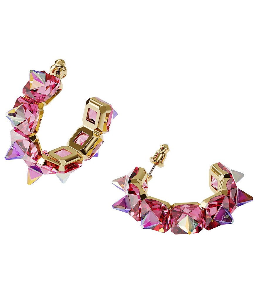 Swarovski Chroma Hoop Earrings