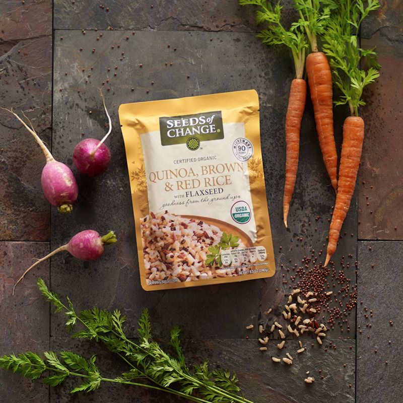 Seeds of Change Quinoa, Brown & Red Rice with Flaxseed - 8.5oz