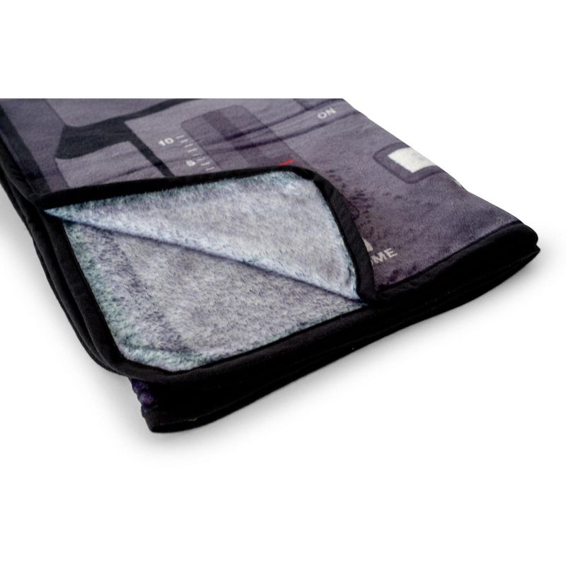 Just Funky Sega Genesis Fleece Throw Blanket | Cozy Lightweight Blanket | 45 x 60 Inches