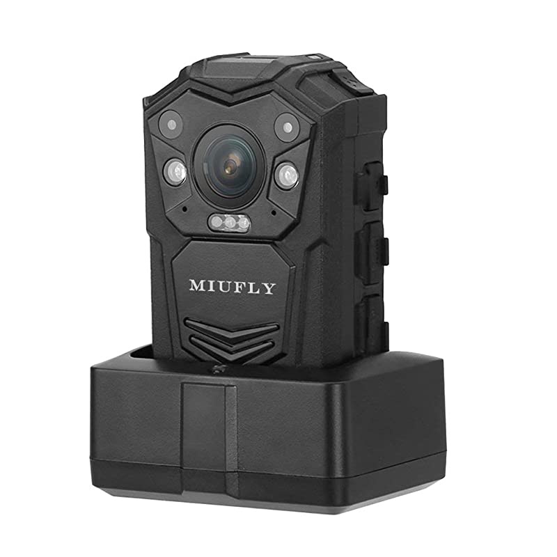 1296P HD Police Body Camera for Law Enforcement with 2 Inch Display Night Vision Built in 64G Memory and GPS