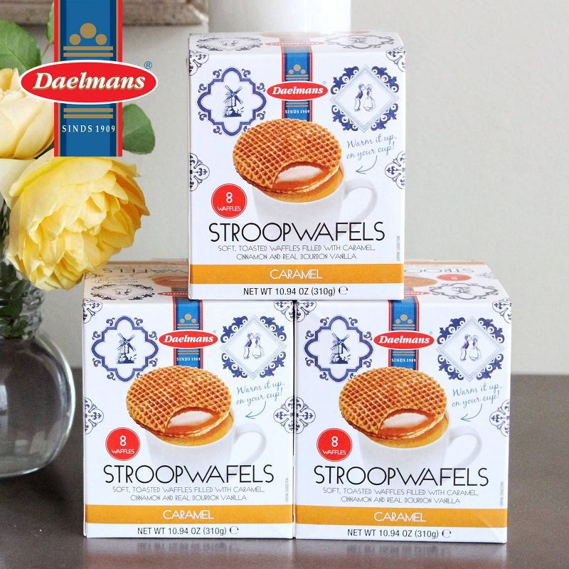 Daelmans Stroopwafels with Caramel - 10.94oz