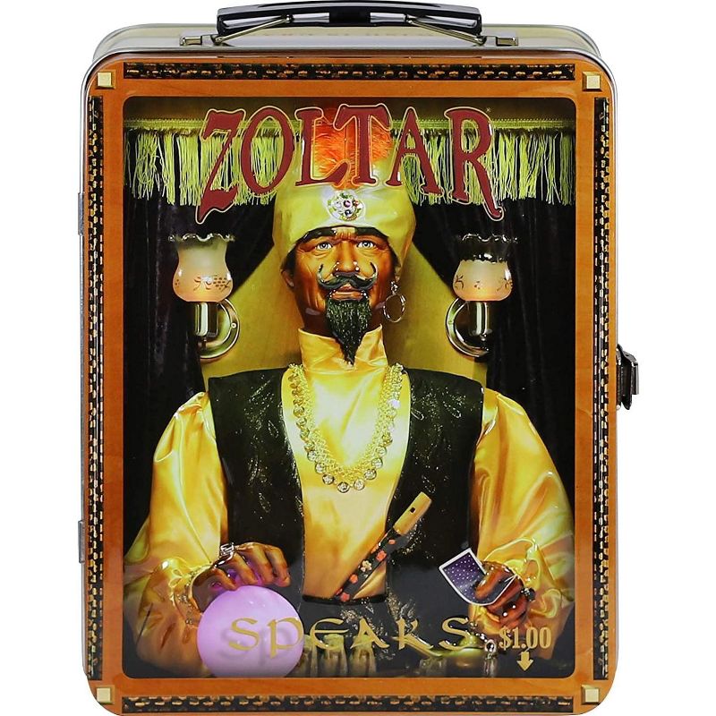 NMR Distribution Zoltar Embossed Tin Fun Box