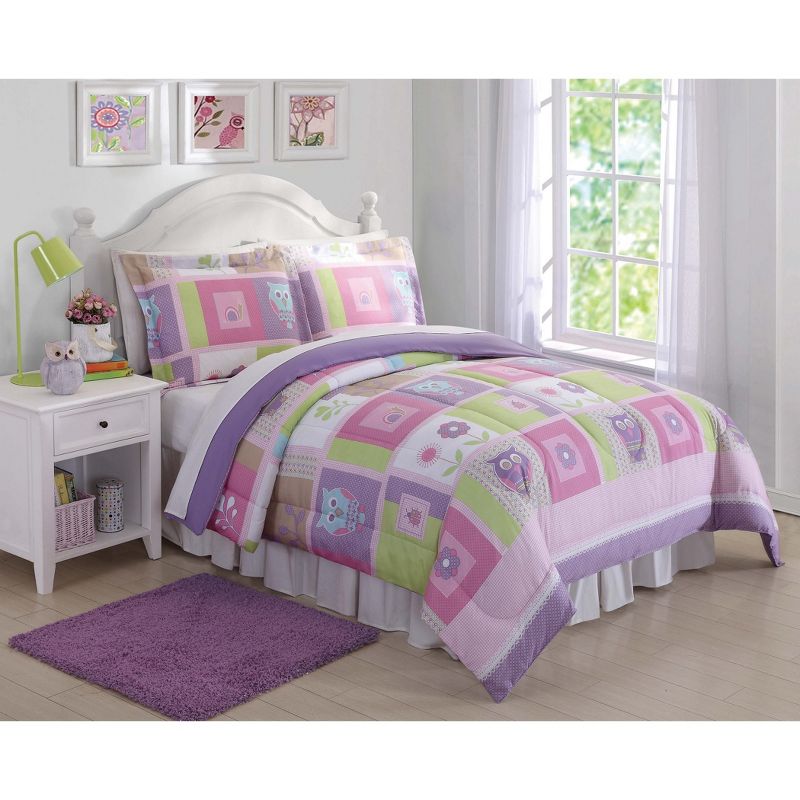 Twin Happy Owls Comforter Set - My World