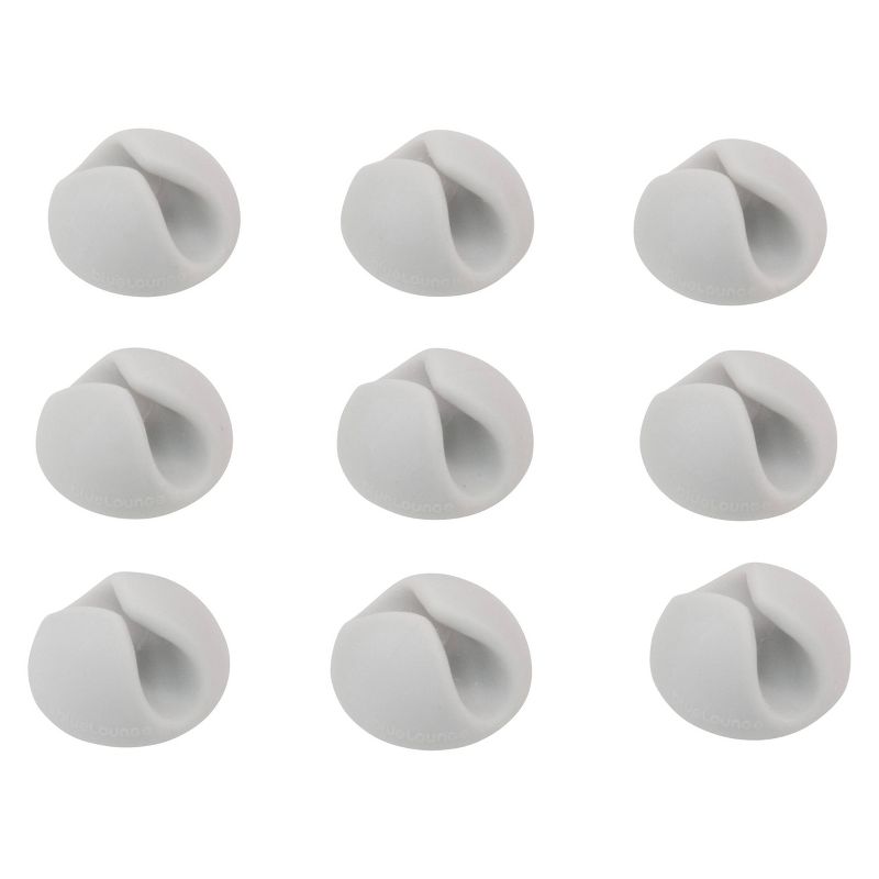 9pk CableDrop Mini Cable Router White - BlueLounge