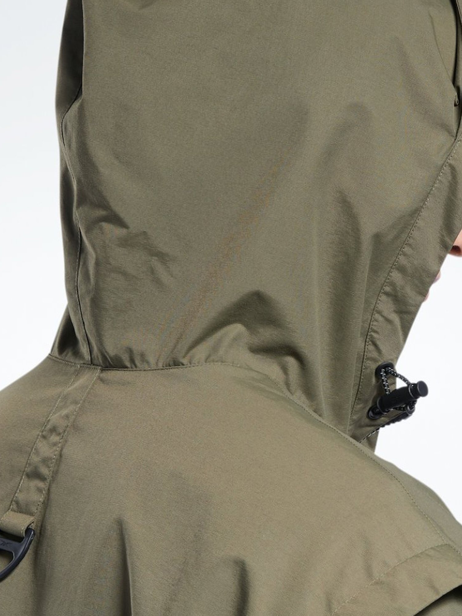 Reebok Grey Regular Fit Camping Sports Hoodie