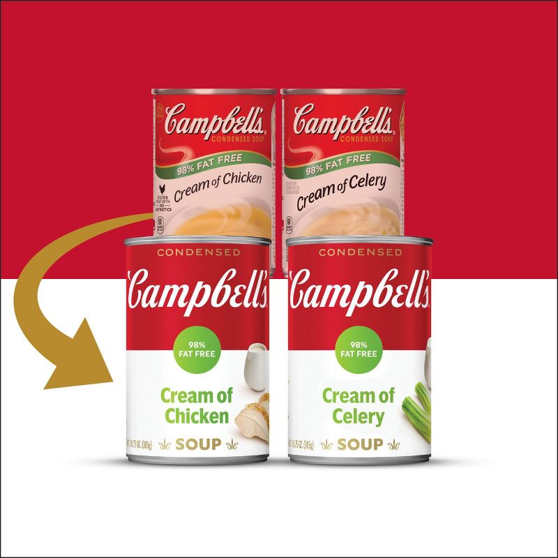Campbell's Low Fat Condensed Cream of Chicken Soup 10.5oz