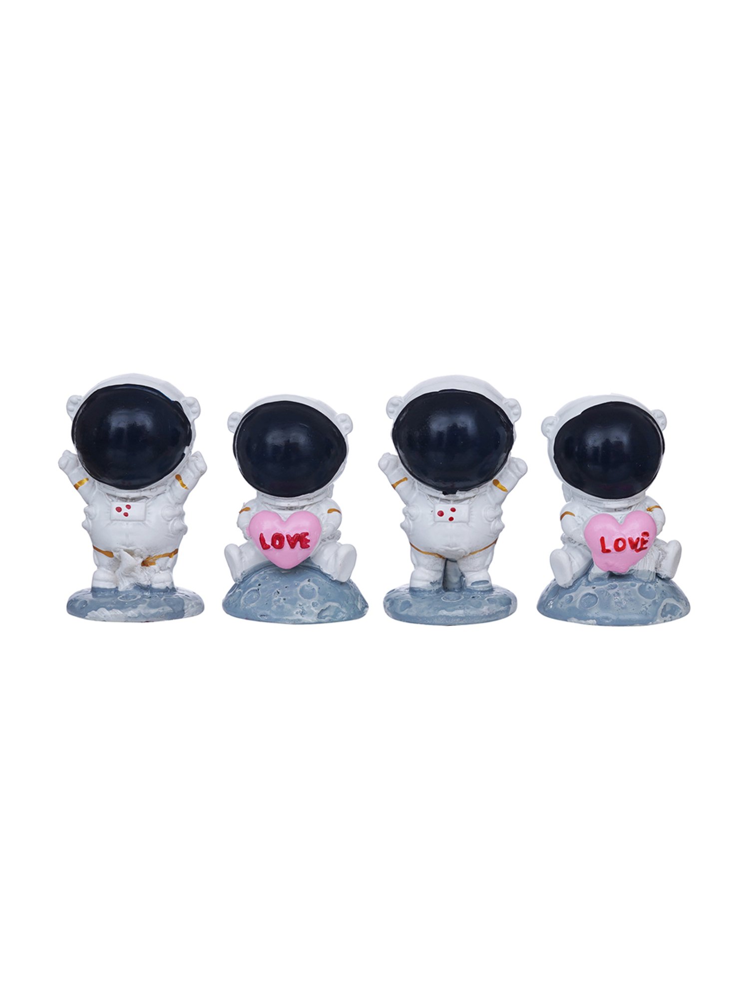 eCraftIndia Solid Polyresin Astronaut Statues