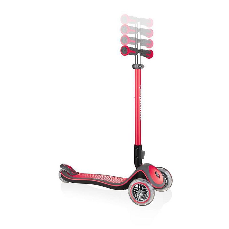 Globber Elite Deluxe Kick Scooter - Red