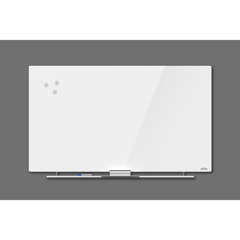 Iceberg Clarity Magnetic 36x62 Glass Dry Erase 31193