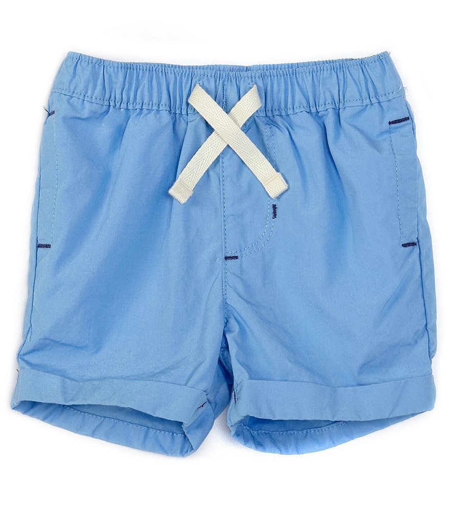 Edgehill Collection Baby Boys 3-24 Months Flat Front Linen Shorts