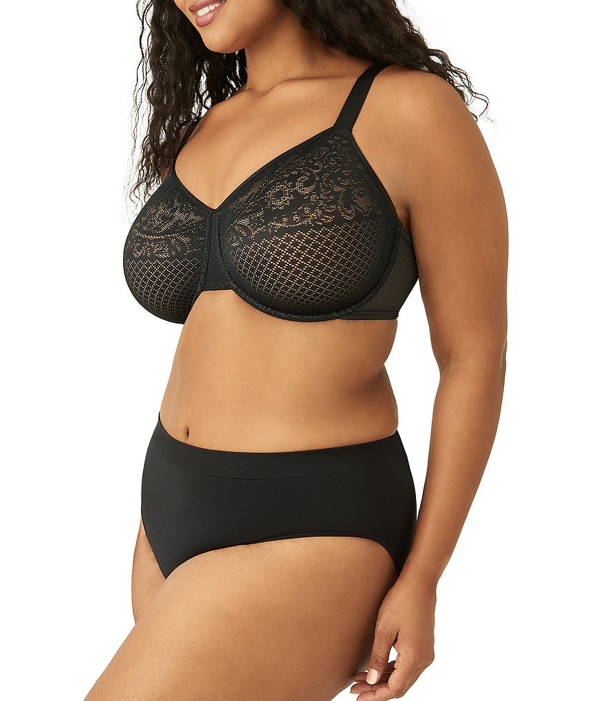 Wacoal Visual Effects Geometric Lace Minimizer Bra