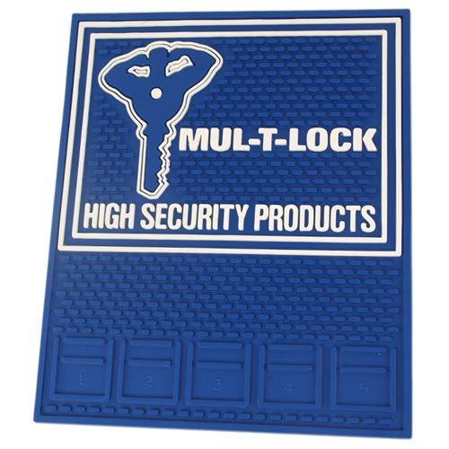 Mul-T-Lock ADV-LT-PINMAT Blue And White 12" x 10" Flexible Pinning Mat