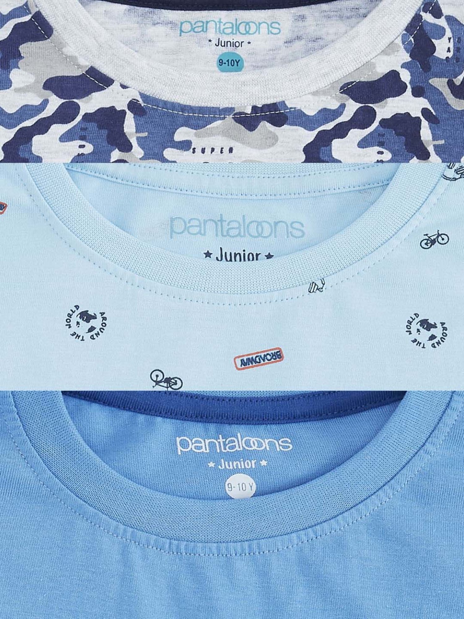 Pantaloons Baby Kids Multicolor Cotton Printed T-Shirt